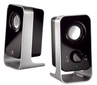 Logitech LS11 - Altavoces, color negro/plateado 