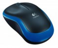 Logitech Wireless mouse m185 - ratón - inalámbrico - 2.4 gHz - receptor inalámbrico USB - azul